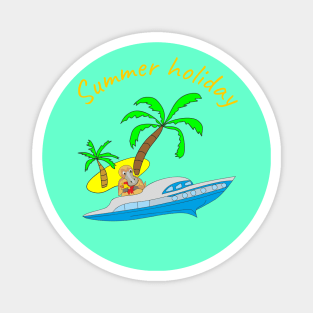 Summer holiday Magnet